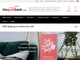 'thegoodbook.com' screenshot