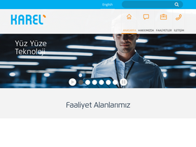 'karel.com.tr' screenshot