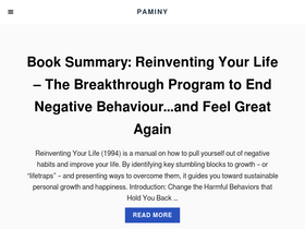 'paminy.com' screenshot