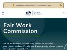 'fwc.gov.au' screenshot