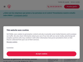 'factorialhr.es' screenshot