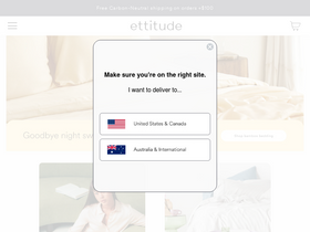 Ettitude website screenshot