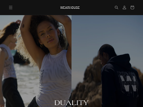 wearhouse.store homepage screenshot