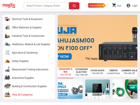 'moglix.com' screenshot