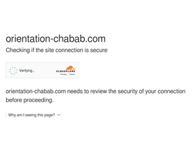 'orientation-chabab.com' screenshot