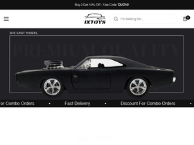 ixtoys.com homepage screenshot