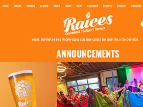 raicesbrewing.com