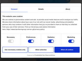 'danthermgroup.com' screenshot
