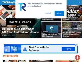 'techraver.com' screenshot