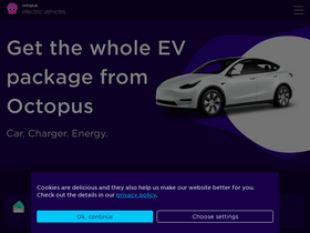 'octopusev.com' screenshot