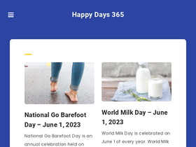 'happydays365.org' screenshot