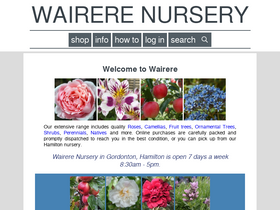 'wairere.nz' screenshot