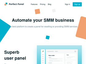 'perfectpanel.com' screenshot