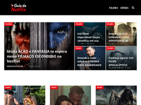 'guiadanetflix.com.br' screenshot