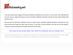 'astrometry.net' screenshot