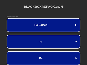 'blackboxrepack.com' screenshot