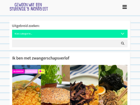 'gewoonwateenstudentjesavondseet.nl' screenshot