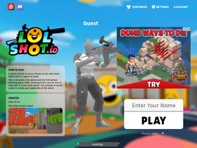 'lolshot.io' screenshot