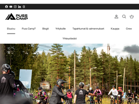 pusscamp.com homepage screenshot