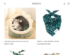 aikelev.com homepage screenshot