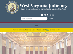 'courtswv.gov' screenshot