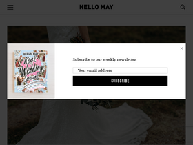 'hellomay.com.au' screenshot