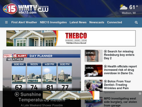 'nbc15.com' screenshot