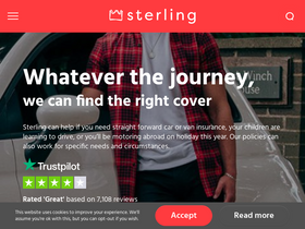 'sterling-insurance.co.uk' screenshot