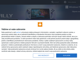 'sector.sk' screenshot