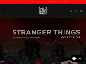 Customsneakers homepage screenshot