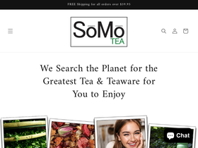 somotea.com homepage screenshot