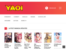 'yaoi.es' screenshot