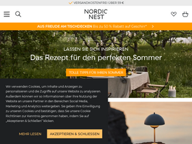 'nordicnest.de' screenshot