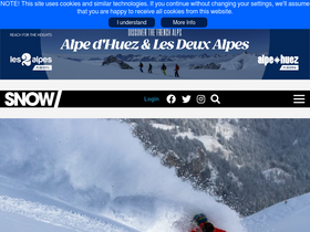 'snowmagazine.com' screenshot