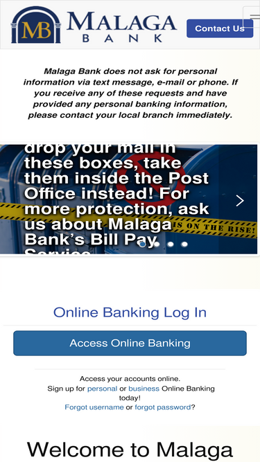 malagabank.com