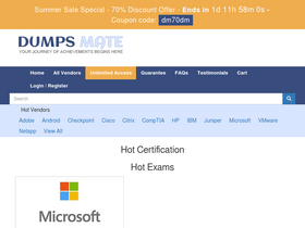 'dumpsmate.com' screenshot