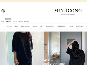 'mjcong.co.kr' screenshot