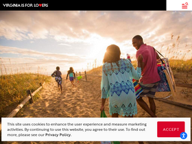 'virginia.org' screenshot