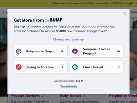 'thebump.com' screenshot