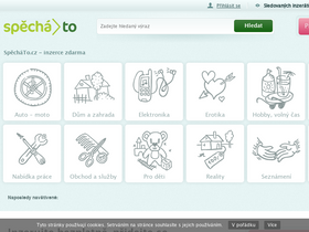 'spechato.cz' screenshot