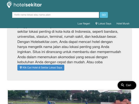 'hotelsekitar.com' screenshot