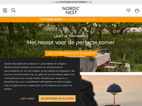 'nordicnest.nl' screenshot