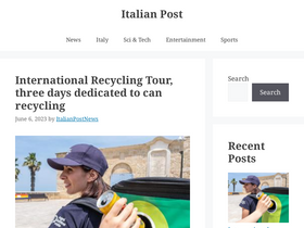 'italianpost.news' screenshot