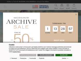 'originalmarines.com' screenshot