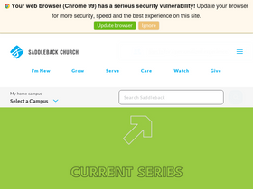 'saddleback.com' screenshot