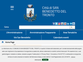 'comunesbt.it' screenshot