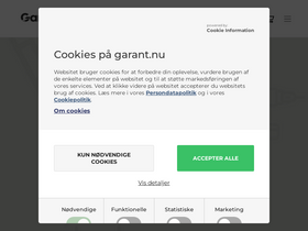 'garant.nu' screenshot