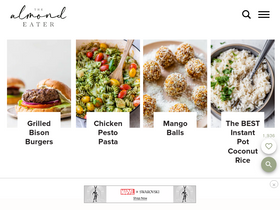 'thealmondeater.com' screenshot