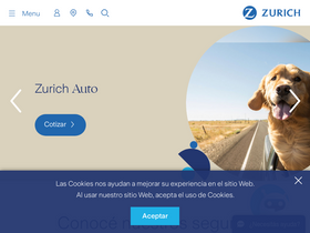'zurich.com.ar' screenshot