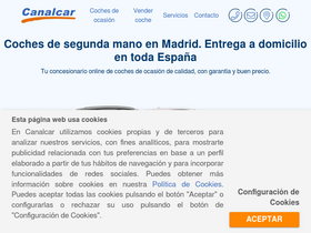 'canalcar.es' screenshot